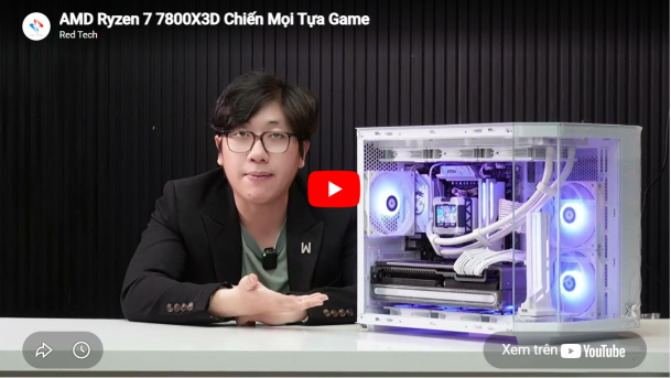 AMD Ryzen™ 7 7800X3D Chiến Mọi Tựa Game