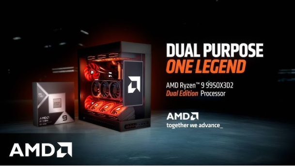 AMD ra mắt bộ vi xử lý Ryzen™ 9 9950X3D2 Dual Edition, bộ vi xử lý kép đầu tiên với công nghệ AMD 3D V-Cache™ dành cho các nhà phát triển, người sáng tạo và game thủ.